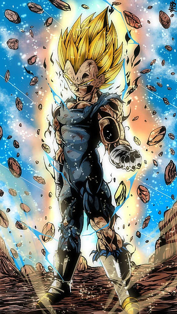 Majin Vegeta HD phone wallpaper
