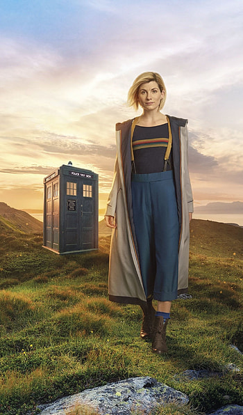 Jodie Whittaker's Doctor, Wibbly Wobbly Timey Wimey, Movies, Whittaker's portrayal HD phone wallpaper
