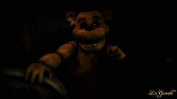 FNAF: Golden Freddy by DrGenocideSFM on DeviantArt HD wallpaper
