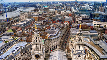 view of london r, river, city, streets, view, r HD wallpaper