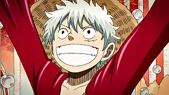 Gintama | Luff- Gintoki!, Anime, Gintama, Gintoki Sakata, Monkey D. Luffy, Gear 5 (One Piece) HD wallpaper