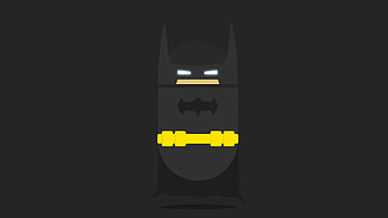 Batman Minimalist Dark , batman, superheroes, minimalism, minimalist, artist, artwork, digital-art HD wallpaper