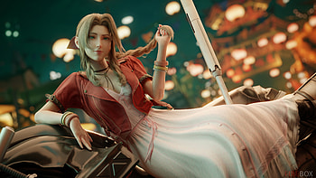 Aerith Gainsborough Final Fantasy VII HD wallpaper