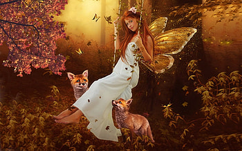 fairy, fairytale, fantasy, elves HD wallpaper