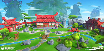 video game, Fruit Ninja VR 2 HD wallpaper