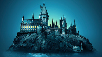 Hogwarts, Castle , Magical fortress, Wizarding world HD wallpaper