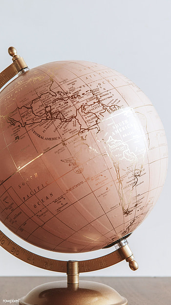 Pink globe sphere, Room mobile screen HD phone wallpaper