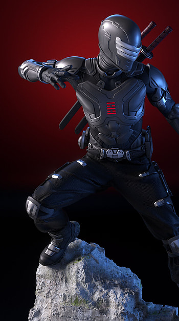 Snake eyes, super hero, hollywood HD phone wallpaper