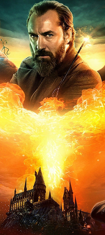 Dumbledore, Jude Law, Fantastic Beasts, Secrets HD phone wallpaper