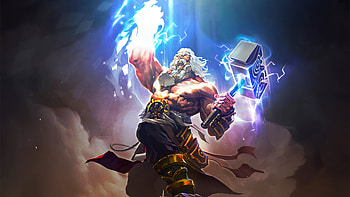 God Perun, artist, artwork, artstation HD wallpaper