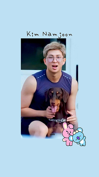 Kim Namjoon, army, bts, companion dog, dog breed, jungkook dog, kookie, koya, Bam HD phone wallpaper
