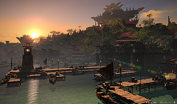 Final Fantasy 14 Dawntrail Landscape View, video game, Final Fantasy XIV: Dawntrail HD wallpaper