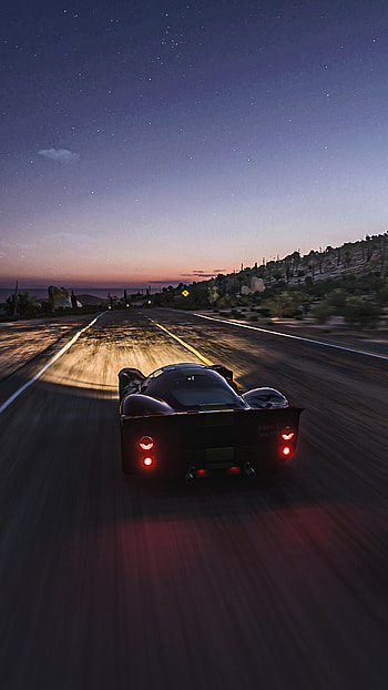 Car, sky, calm, automotive_design, night HD phone wallpaper