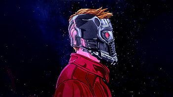 Star Lord Saga, star-lord, superheroes, artwork, digital-art, deviantart HD wallpaper