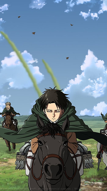 Survey Corps, Levi Ackerman, Anime, Attack on Titan HD phone wallpaper