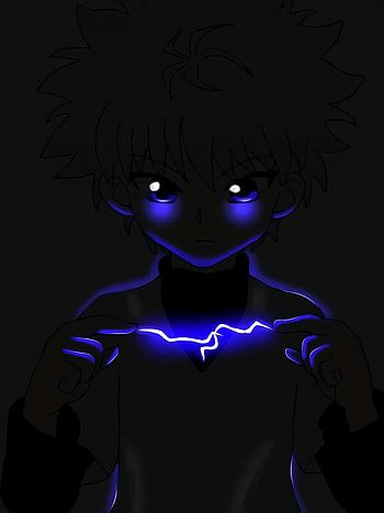 hunter x hunter, eye, art HD phone wallpaper