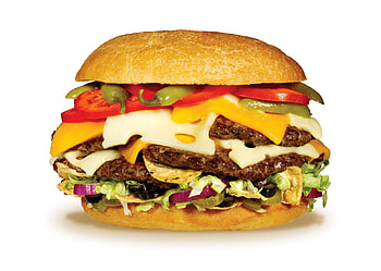 HAM BURGER, hot, , cool, food, nice HD wallpaper