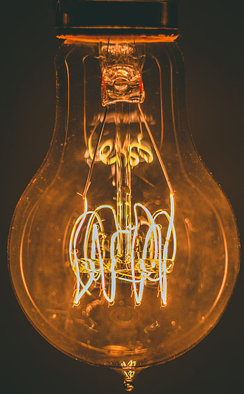Macro, Shine, Light, Light Bulb, Electric, Glower, Filament, Edison Lamp HD phone wallpaper
