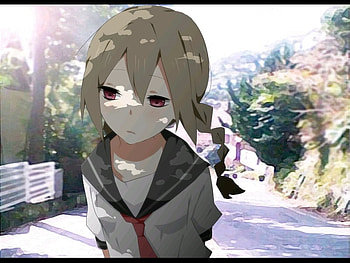 Madotsuki (Pre-Hikikomori?), madotsuki, alternate outfit, game, school uniform, yume nikki HD wallpaper
