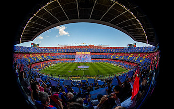 Camp Nou Stadium, FC Barcelona, IMG partnership, Southeast Asia HD wallpaper