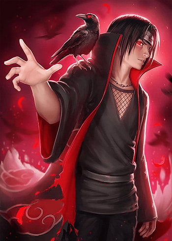 Itachi Uchiha, Itachi Birds HD phone wallpaper