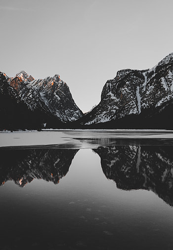 Landscape, Nature, Mountains, Ice, Lake HD phone wallpaper