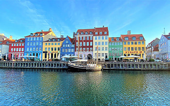 Nyhavn, Copenhagen, Denmark, harbor, sailbot, Nyhavn, Copenhagen, houses HD wallpaper