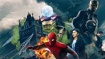 Spiderman Far Fromhome Character Poster, spiderman-far-from-home, movies, 2019-movies, superheroes, tom-holland, spiderman HD wallpaper