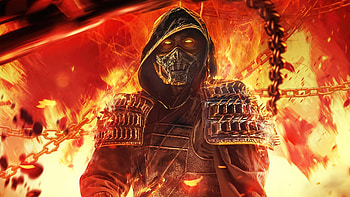 Scorpion From Mortal Kombat , scorpion, mortal-kombat, 2021-games, games, artist, artwork, digital-art HD wallpaper