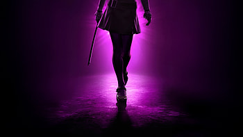 M3GAN 2.0 — : Neon Stiletto HD wallpaper
