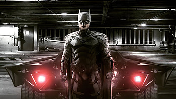 The Batman Batmobile 2021, the-batman, batman, artwork, superheroes, movies, 2021-movies, robert-pattinson HD wallpaper