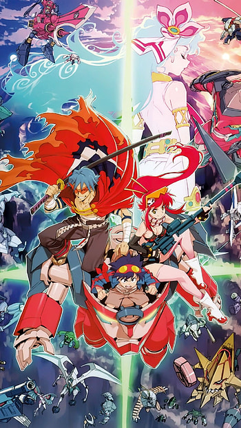 Kamina, Gurren Lagann character, Fearless leader HD phone wallpaper