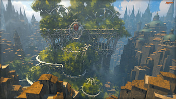Magic The Gathering Land HD wallpaper