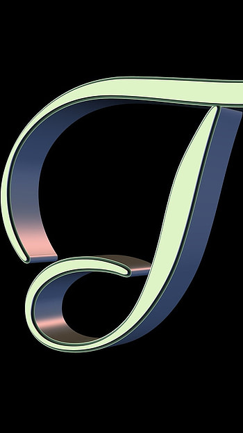 J Letter, Design HD phone wallpaper