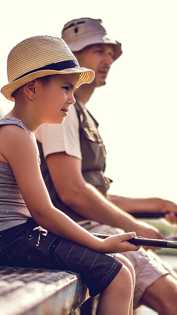 Fathers Day, Fishing HD phone wallpaper