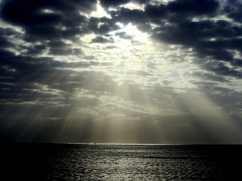 Heavens rays, rays, sky HD wallpaper