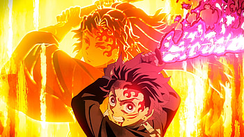 Tanjiro - Yoriichi, Yoriichi Tsugikuni, Tanjiro Kamado, Demon Slayer: Kimetsu no Yaiba, Anime HD wallpaper