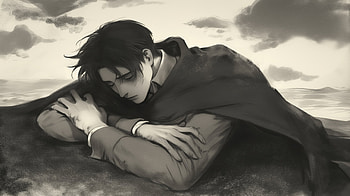 Levi Ackerman's Quiet Sorrow – Attack on Titan Anime, Anime, Attack on Titan, Levi Ackerman, sad, sad anime HD wallpaper