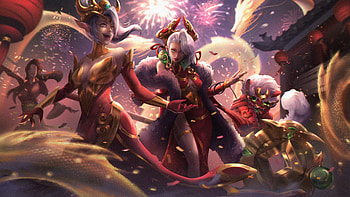 Luna League Of Legends , luna-league-of-legends, league-of-legends, 2021-games, games, artstation, artist, artwork, digital-art HD wallpaper