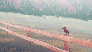 Quiet Field, artist, artwork, digital-art, deviantart HD wallpaper