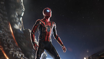 Spiderman In Intergalactic Space Avengers Infinity War, spiderman, avengers-infinity-war, 2018-movies, movies HD wallpaper
