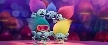 Trolls United - Colorful Ensemble, movie, Trolls Band Together HD wallpaper