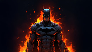 The Batman Extraordinaire, batman, the-batman, superheroes, artwork, digital-art, ai, deviantart HD wallpaper