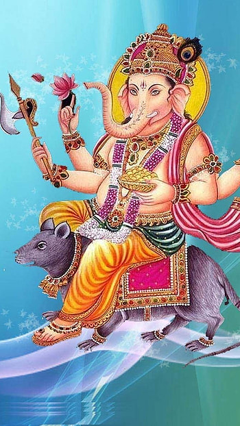 Ganesh God , Mushak Sawar, lord ganesh HD phone wallpaper