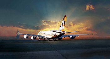 Etihad Airways, Bonus points offer, Etihad flight credit, Point redemption HD wallpaper