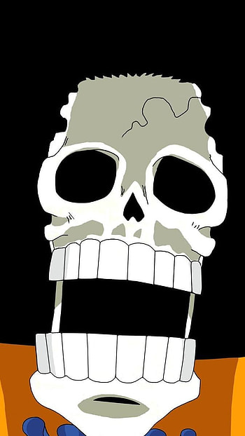 Skull one piece, skull, anime HD phone wallpaper