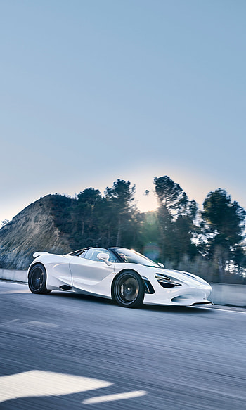 2024 McLaren 750S Spider, vehicle, McLaren 750S HD phone wallpaper