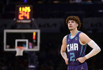 LaMelo Ball, Kevin Durant replacement, NBA All-Star game, Memorable event HD wallpaper