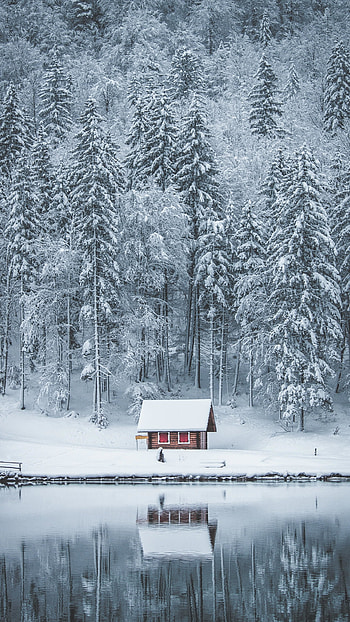 man made, cabin HD phone wallpaper