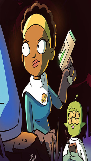 gun, TV Show, Final Space HD phone wallpaper
